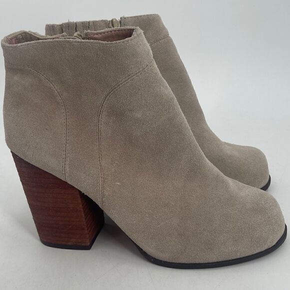 Jeffrey Campbell Hanger Suede Booties - Picture 1 of 5